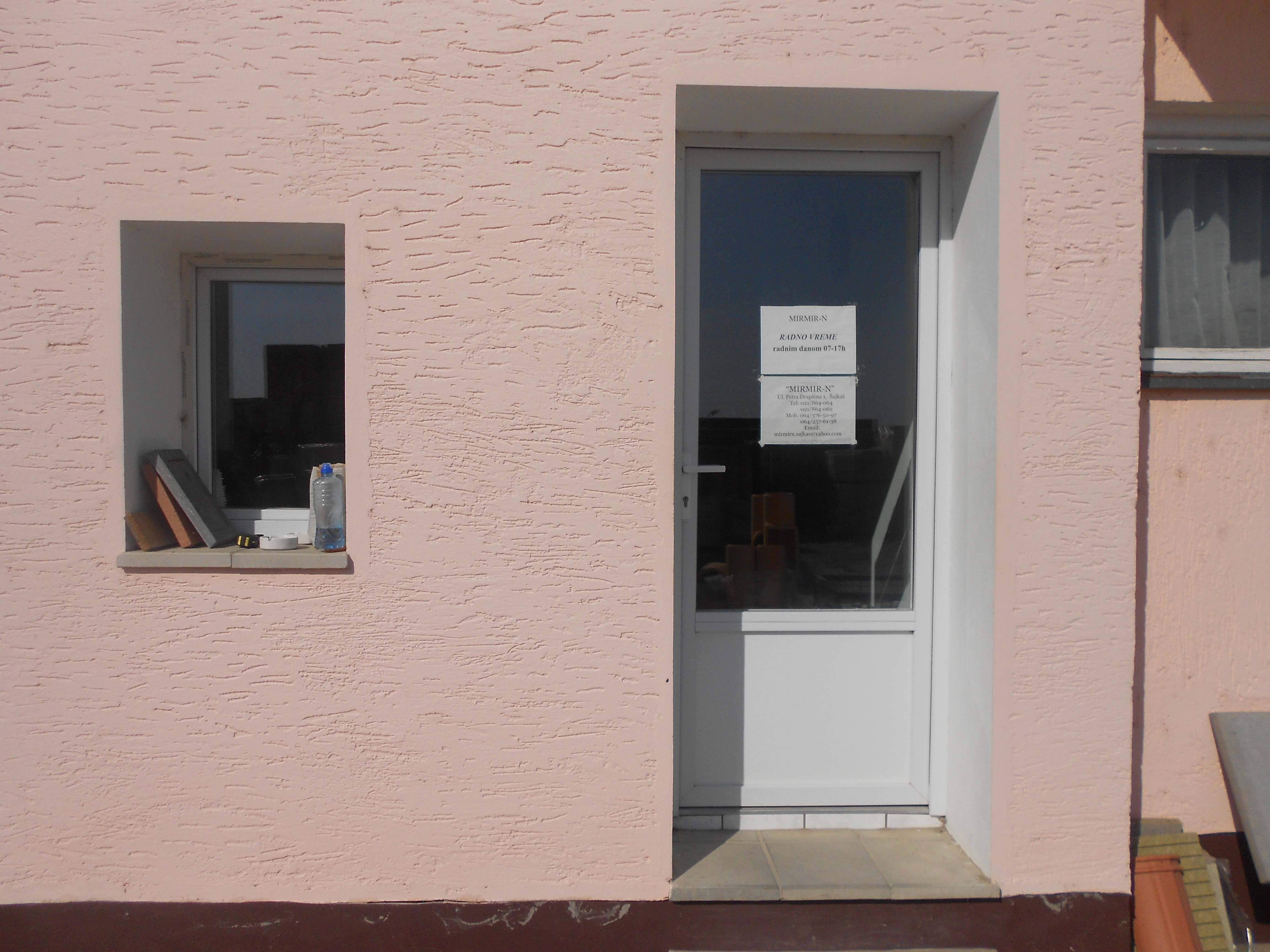 MIRMIR-N GRAĐEVINSKI MATERIJAL